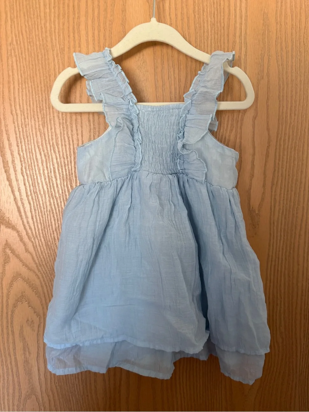 Isobella + Chloe  Blue Ruffled Sundress - Girls